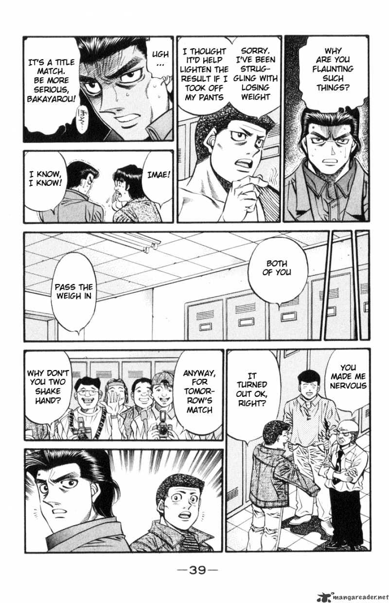 Hajime no Ippo: Fighting Spirit, Chapter 444 image 17